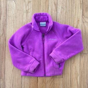 Columbia Purple Fleece Jacket